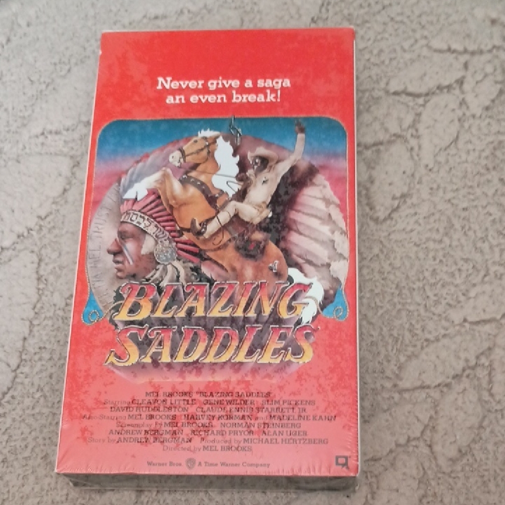 Blazing Saddles VHS Factory Sealed b255